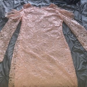 Light Pink Lace Dress